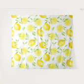 Tenture Citrons et feuilles (Devant (Horizontal))