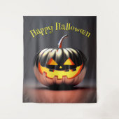 Tenture Citrouille brillant Halloween arrière-plan photo (Devant)