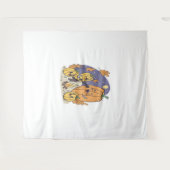 Tenture Citrouille Campfire Serenade (Devant (Horizontal))