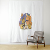 Tenture Citrouille Campfire Serenade (En situation)