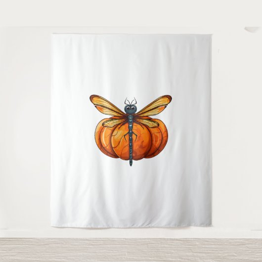 Tenture Citrouille de libellule Lazy Halloween Costume de (Devant)