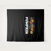 Tenture Citrouille Leopard Automne Femmes Mignonne Automne (Devant (Horizontal))