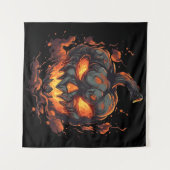 Tenture Citrouille pétrificateur (Devant (Horizontal))