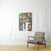 Tenture Citrouille Spice Junkie (En situation (horizontale))