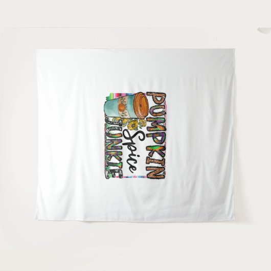 Tenture Citrouille Spice Junkie (Devant (Horizontal))