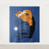 Tenture Citrouilles de la forêt Red Fox (Devant)