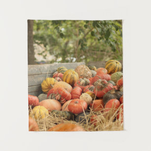 Tenture Citrouilles de la récolte d'automne