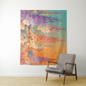 Tenture Citrus Sunset Wisteria (En situation)