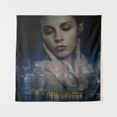 Tenture citygirl (Devant)