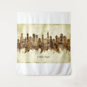 Tenture Cityscape de l'Illinois