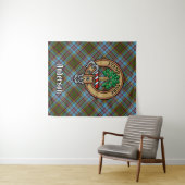 Tenture Clan Anderson Tartan Tapestry (En situation (horizontale))