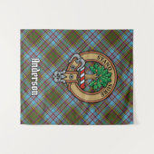 Tenture Clan Anderson Tartan Tapestry (Devant (Horizontal))
