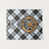 Tenture Clan Forbes Crest sur la robe Tartan (Devant (Horizontal))