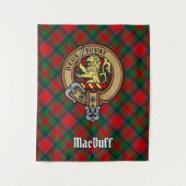 Tenture Clan MacDuff Crest sur Tartan Tapestry (Devant)