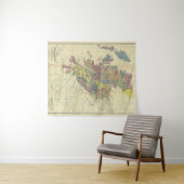 Tenture Clans Of Scotland Historical Map Locations Des Cla (En situation (horizontale))