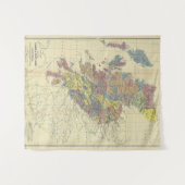 Tenture Clans Of Scotland Historical Map Locations Des Cla (Devant (Horizontal))