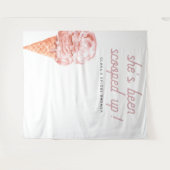 Tenture CLARA Retro Elle a été rachetée Fête des mariées T (Devant (Horizontal))