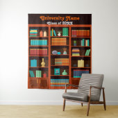 Tenture Class of 20XX University Library Photo Backdrop (En situation)