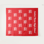 Tenture Class of 96, 30 Year High School Reunion Backdrop  (Devant (Horizontal))