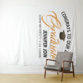 Tenture classe 2025, classe 2026 graduation (En situation (horizontale))