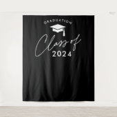 Tenture Classe de 2024 Graduation simple (Devant)