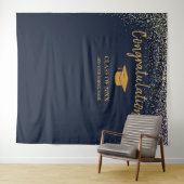 Tenture Classe de 2025 Études secondaires Contexte (En situation (horizontale))