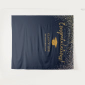 Tenture Classe de 2025 Études secondaires Contexte (Devant (Horizontal))