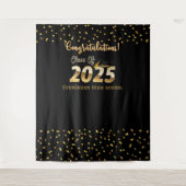 Tenture Classe de 2025 Graduation Photo Booth Backdrop (Devant)