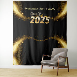 Tenture Classe de 2025 Graduation Photo Booth Backdrop