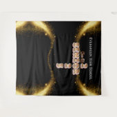 Tenture Classe de 2025 Graduation Photo Booth Backdrop (Devant (Horizontal))