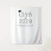 Tenture Classe minimale d'élégance gracieuse de 2025 Grad  (Devant)