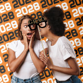 Tenture Classe Orange et Noir - Classement de l'année Cont