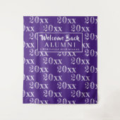 Tenture Classe Réunion Année Purple fond photo Prop (Devant)