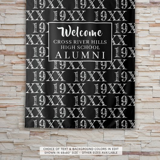 Tenture Classe Réunion Classe Noire Année Photo Prop fond