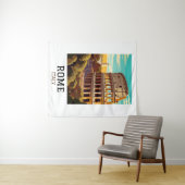 Tenture Classic Rome Italie Colisée Historique (En situation (horizontale))