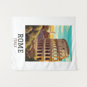 Tenture Classic Rome Italie Colisée Historique (Devant (Horizontal))
