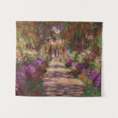Tenture Claude Monet | A Pathway à Monet's Garden (Devant (Horizontal))