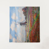 Tenture Claude Monet - Champ de Tulipes en Hollande (Devant)