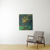 Tenture Claude Monet - Coin d'un étang avec des Nénuphars (En situation)