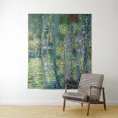 Tenture Claude Monet - Eau Lily étang, Harmonie verte (En situation)