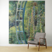 Tenture Claude Monet - Etang Lily et Pont Japonais (En situation)