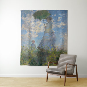 Tenture Claude Monet Femme au Parasol Beaux-Arts