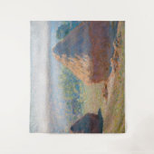 Tenture Claude Monet - Haystacks, fin de l'été (Devant)