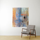 Tenture Claude Monet Impression Soleil Levant Affiche Toil (En situation)