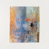 Tenture Claude Monet Impression Sunrise Poster Canvas Prin (Devant)