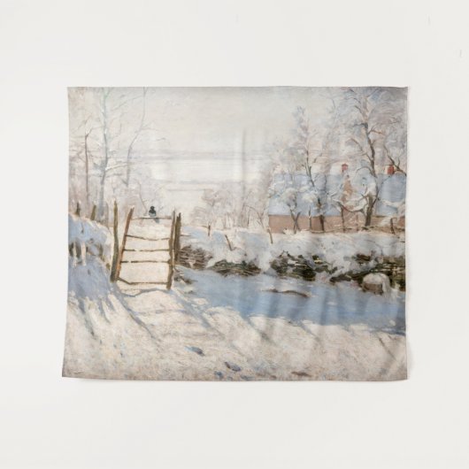 Tenture Claude Monet - La Pie (Devant (Horizontal))