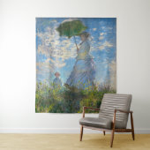 Tenture Claude Monet - La Promenade, Femme avec un Parasol (En situation)
