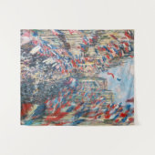 Tenture Claude Monet - La Rue Montorgueil - Paris (Devant (Horizontal))