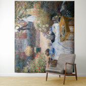 Tenture Claude Monet - Le déjeuner, panneau décoratif (En situation)