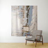 Tenture Claude Monet - Le Magpie (En situation)